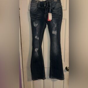 flamingo women’s flare jeans.